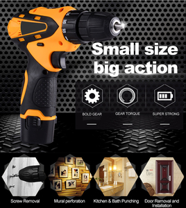 Outils Ananke, mini perceuse sans fil multifonctionnelle pour la maison, batterie au lithium 12V, qualité industrielle/bricolage, OEM personnalisable, 25 Nm - Product Image 6