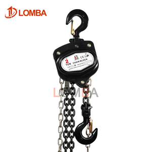 رافعة يدوية LOBRA، رافعة صناعية فولاذية بالكامل مع خطافات مضادة للسقوط للبناء والمستودعات - Product Image 1