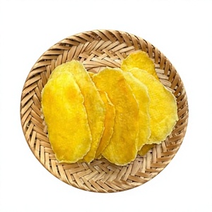 Suministro al por mayor de chips de mango orgánico natural, dulce, suave, deshidratado AD, sin azúcar añadido, crujiente, fruta tropical, saludable para la vida. - Product Image 1