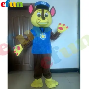 Efun MOQ 1 PC costom Paw Dog Patrol Mascot Costume cartoon movie character dog mascot costume for sale