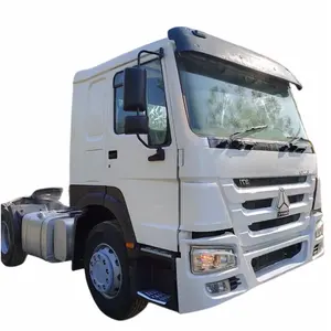 جرار مُدمج الدفع الثابت 6X4 من Sinotruk HOWO Uesd جرار شاحنة Camion Tracteur للبيع