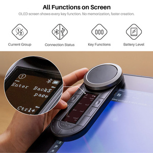 Clavier à une main sans fil Huion K40 avec écran OLED, télécommande pour <span class=keywords><strong>dessin</strong></span> numérique, prise de notes et retouche photo - Product Image 5