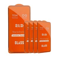 Protection d'écran en verre trempé 21D pour iPhone 18 17 Pro Max, verre de protection d'écran intégral 21D pour Infinix Hot 8 Pop 8 Pop 9