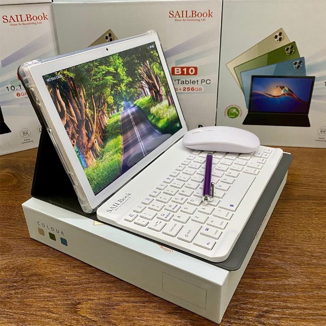New Tablet B10 Gaming Learning Office 10.1" Table Screen Protection Eye Support Call Dual SIM Dual Bluetooth Long Standby