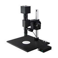 Microscope industriel monoculaire Ft-Opto FM0010 pour inspection de circuits imprimés, mesure, métallurgie, objectif vidéo, résolution 1080p, indice de protection IP53