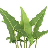 Plante artificielle réaliste à feuilles vertes avec pot noir, fausse plante Pothos, pour la décoration de bureau, étagère, table, salle de bain, chambre à coucher