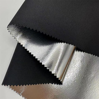 Film d'aluminium 600D tissu Oxford réfléchissant tissu de feuille d'aluminium ignifuge imperméable pour tente boîte à lumière tapis étanche à l'humidité