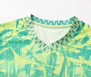 เสื้อฟุตบอลแข่งขัน ดีไซน์ไล่สีหลายเฉด แบบมีเท็กซ์เจอร์ สำหรับการแข่งขันทัวร์นาเมนต์ ชุดพิเศษสำหรับทีม ชุดยูนิฟอร์มทีม สามารถสั่งทำได้ - Product Image 5