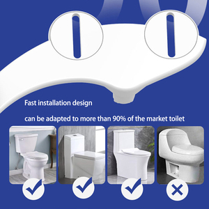 Современная двойная насадка для унитаза - Product Image 6