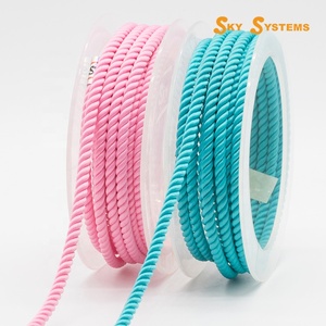 สายคล้องคอ/สร้อยข้อมือ SKY ML226 <span class=keywords><strong>Milan</strong></span> ~1.5 มม. วัสดุทำจากเชือกถักแบบมีลูกปัด  ด้ายโพลีเอสเตอร์ <span class=keywords><strong>Milan</strong></span> Cord อุปกรณ์ตกแต่งเครื่องประดับ - Product Image 2
