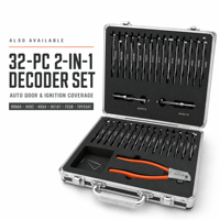 Offre Spéciale LISHI DWO4R 2-en-1 Outil de Déverrouillage et Décodeur Automatique en Acier Inoxydable pour Coupe de Clés par Code, Outil de Qualité Serrurier V.2