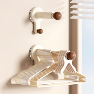 Clothing Organizer Wall Mounted Adjustable Telescopic <b>Rack</b> For Balcony Home Use - Product Image 1