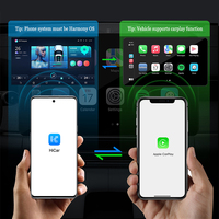Adaptador Universal Fuallwin Hi Carplay Box para Pantalla Original de Auto, Conexión Dual (Bluetooth/USB) para Teléfono Iphone y Android 1