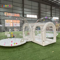Vente flash : Maison à bulles gonflable double pour enfants