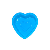 Moule à gâteau en silicone écologique en forme de dessin animé, pour tester les aliments, compatible four et micro-ondes, passe au lave-vaisselle, outil de pâtisserie