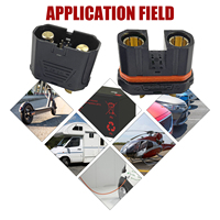 QS12 250A connecteur Anti-étincelle robuste mâle et femelle grande prise de courant pour motos électriques vélos course de vitesse