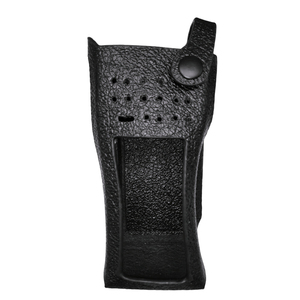 DP4800 DP4801e Leather Holster Handheld Radio Walkie Talkie Carrying Case IPX5 Water Resistant 0-10KM Talk <b>Range</b> 200g - Product Image 1