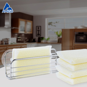 Esponja de pulido Amigo, rectangular, amarilla, para limpieza del hogar - Product Image 2