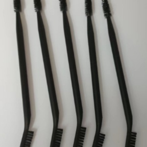 Brosse à cils double tête et brosse à sourcils, applicateur de mascara portable, peigne à cils, outil de maquillage professionnel pour salon, brosse à cils - Product Image 5