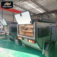 Kit de camping-car miniature traditionnel pour vélo avec entretien du véhicule, camping-car, caravane de voyage
