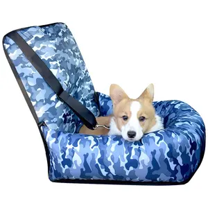 주문 애완 동물 운반대 안전한 빨 수 있는 휴대용 고양이 개 침대 여행 차 안전 애완 동물 좌석
