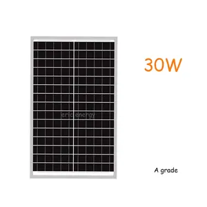 Ein hochwertiges kleines Solar panel 12V 18V 24V 20W 30W 40W 50W 60W 100W Photovoltaik-Module Solarpanels