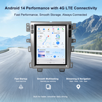 Autoradio Android 12,1 pouces pour Ford Edge 2007-2014, écran tactile, navigation GPS, CarPlay, radio multimédia