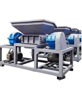 Broyeur de pneus industriel avec moteur et composants du noyau du moteur pour une production efficace de miettes de caoutchouc - Product Image 1