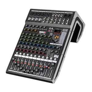 RT-12/16 channel with USB Bluetooth DSP effect digital reverb effect stage speech performance meeting professional mixer