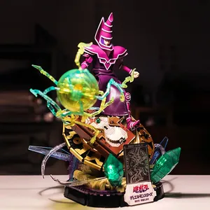Anime <span class=keywords><strong>Yu</strong></span>-<span class=keywords><strong>Gi</strong></span>-<span class=keywords><strong>Oh</strong></span> Equal Arts Dark Magician Building Blocks Cartoon Action Figures Model Bricks Toy Children Collect Gifts - Product Image 4