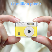 Kamera Digital Bentuk Korek Api Retro Terbaru 1080P 0.96 Inci Nano Gantungan Kunci Mini Vintage Video Sensor Pencitraan CMOS Anak