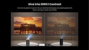 Phiên Bản Toàn Cầu Dangbei N2 Máy Chiếu 1080P <span class=keywords><strong>Mini</strong></span> Xách Tay Chất Lượng Cao Thông Minh Nhỏ Gọn Máy Chiếu <span class=keywords><strong>400</strong></span> IOS <span class=keywords><strong>Lumens</strong></span> Rạp Chiếu Phim Gia Đình - Product Image 6