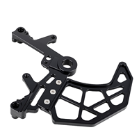 Protection de disque de frein arrière et support d'étrier en aluminium CNC pour Surron Ultra Bee, Light Bee X LBX, Segway X260, Talaria et motos électriques tout-terrain