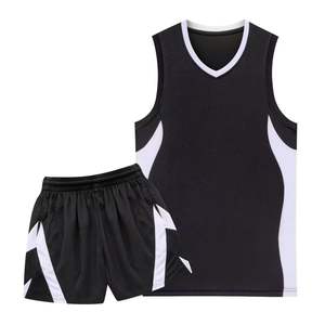 ชุดกีฬาตาข่ายใส่กลับด้านได้สำหรับผู้ชายชุดบาสเก็ตบอลกางเกงขาสั้นสำหรับเล่นกีฬาพิมพ์ลายโพลีเอสเตอร์สำหรับทีม - Product Image 1