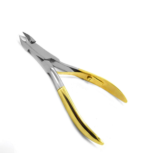 Vente en gros de pinces à cuticules en acier inoxydable à lame courbée, sur mesure, pour les doigts, outils de soin de beauté pour adultes - Product Image 3