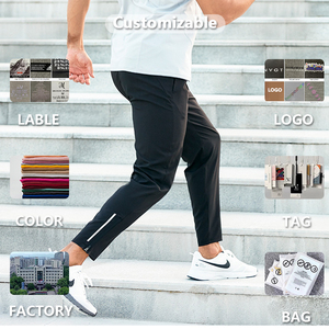 XW-CK23501 Pantaloni Sportivi da <span class=keywords><strong>Uomo</strong></span> per Allenamento e Fitness <span class=keywords><strong>con</strong></span> Tasca Posteriore Impermeabile <span class=keywords><strong>con</strong></span> <span class=keywords><strong>Cerniera</strong></span> - Product Image 6