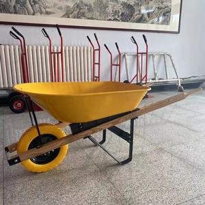 Brouette <span class=keywords><strong>Jackson</strong></span> Steel Contractor 6FT avec 4.00-8 pneus sans crevaison utilisation de jardin capacité d'eau 100L matériau métallique - Product Image 6