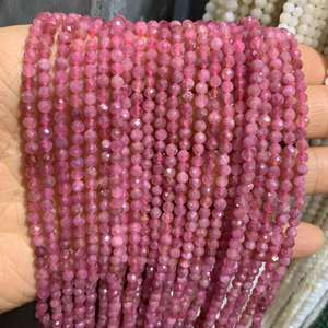 <span class=keywords><strong>Pierre</strong></span> naturelle 4mm facettes morganite aigue-marine Prehnite apatite amazonite améthyste grenat pyrite tourmaline <span class=keywords><strong>pierre</strong></span> <span class=keywords><strong>de</strong></span> <span class=keywords><strong>lune</strong></span> solaire - Product Image 5