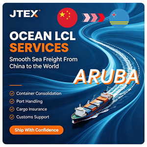 Transitario de Carga Confiable de China a Aruba, Servicio Profesional de Consolidación de Carga Menor a Contenedor Completo (LCL) - Product Image 1