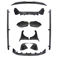 Aileron universel de diffuseur de lèvre de pare-chocs arrière en Fiber de carbone sec de haute qualité pour BMW série 5 G60
