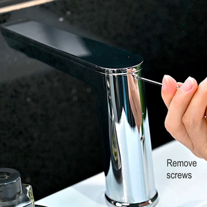 Chì miễn phí Kẽm hợp kim 2-in-<span class=keywords><strong>one</strong></span> không liên hệ với lưu vực nước tự động <span class=keywords><strong>tap</strong></span> - Product Image 1