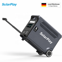 Station d'alimentation portable Solarplay 3600W, générateur solaire 3840Wh, entrepôt Allemagne, livraison en 1 à 3 jours, alimentation de secours à domicile