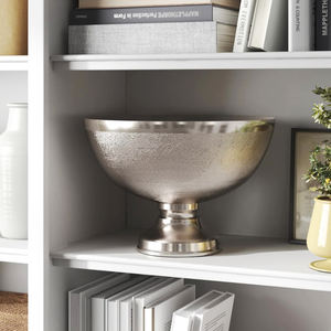 Bol à fleurs en aluminium de haute qualité Vases dernier décor piédestal bol à fruits en aluminium pour décorations de centres de table - Product Image 3