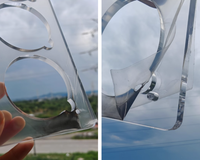 Présentoir de lentilles optiques vitrine vitrine acrylique Transparent équipement de présentoir de lentilles de lunettes de haute qualité