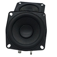 Altavoz de Audio de Rango Medio de Frecuencia Completa de Venta Caliente, Unidad de Controlador de Altavoz de 1 Pulgada, Subwoofer, Bocina de Bajos, Altavoces con Gabinete Metálico y Control de Voz