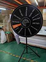 Roue de la fortune en PVC de qualité supérieure, 1 m, 100 cm, 40 pouces, support de roue de la fortune, logo personnalisé pour les panneaux d'affichage et les récompenses