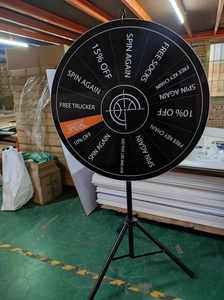 Hàng đầu PVC bánh xe của Fortune trò chơi 1M 100cm 40in giải thưởng bánh xe đứng biểu tượng tùy chỉnh cho biển quảng cáo & Giải thưởng - Product Image 2