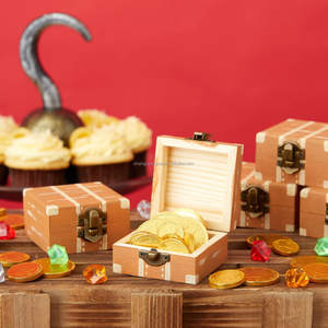 छोटे अधूरे शिल्प लकड़ी के बटुए की आपूर्ति करते हैं लकड़ी के बक्से गहने और डिए परियोजनाओं के लिए लकड़ी के भंडारण बॉक्स - Product Image 6