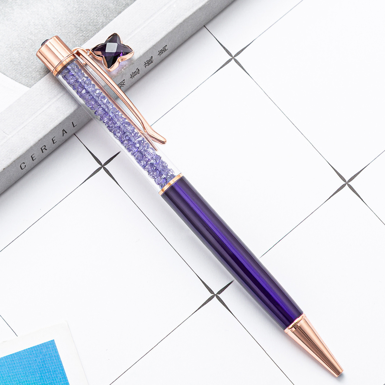 Violet transparent