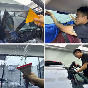 Gappro Sunset Red Chamele VLT80 % Solar Car Glass Sticker púrpura camaleo Nano Ceramic Black Car Solar Window Tint Film - Product Image 5